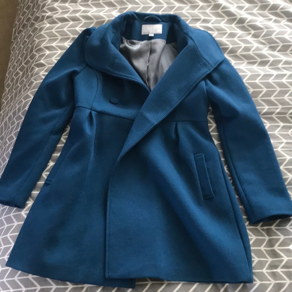 Old navy, lined wool trench coat
